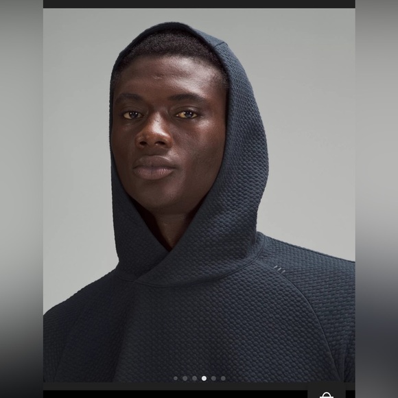 NWT!! Men’s Lululemon Textured Double Knit Hoodie - Picture 4 of 7